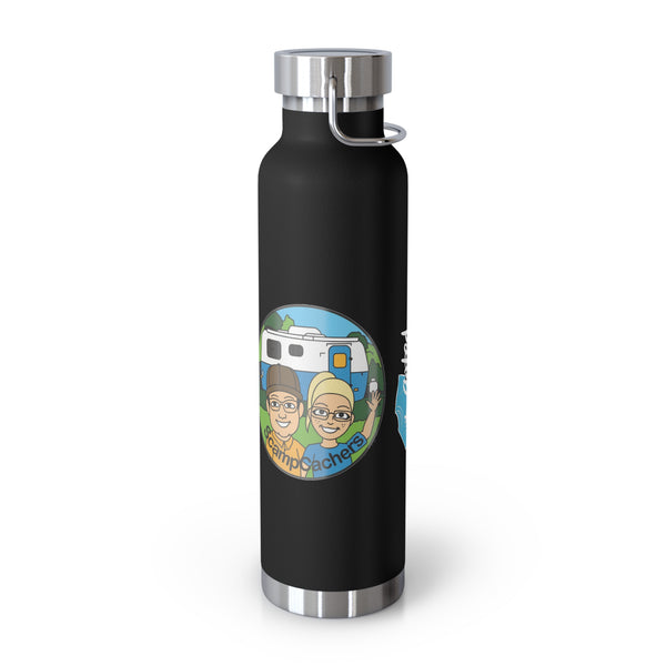 Pathtag Custom Tumbler 22oz Copper Vacuum Insulated Water Bottle