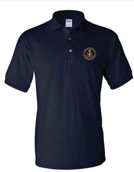 CHARTER MEMBER WWCC Unisex POLO - Gildan 8800 DryBlend Jersey Sport Shirt