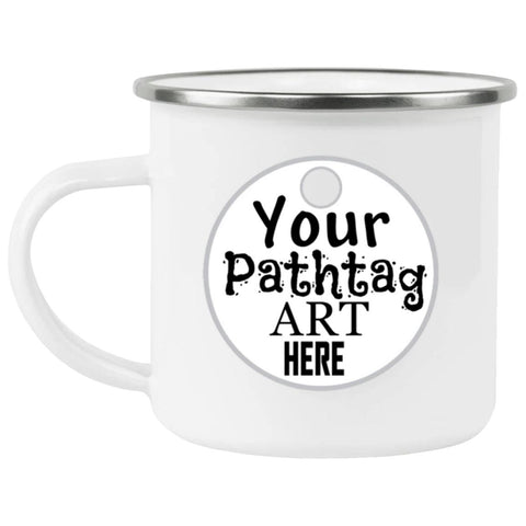 Your art here 21271 Enamel Camping Mug