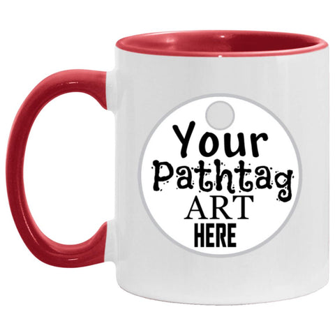 Your art here AM11OZ 11oz Accent Mug