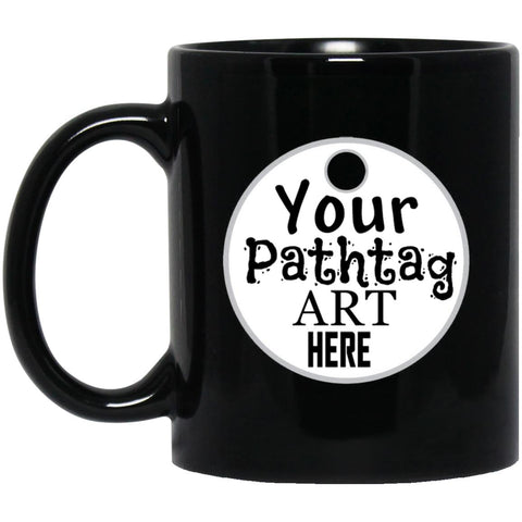 Your art here BM11OZ 11oz Black Mug