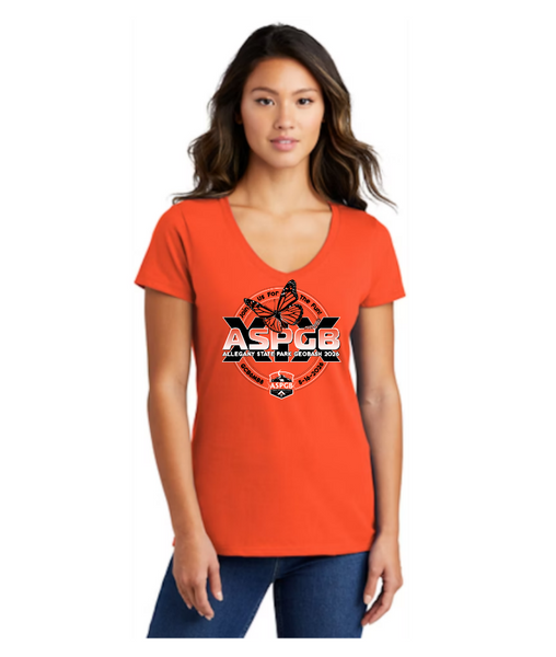 Allegany State Park GeoBash Promo V Neck Shirt