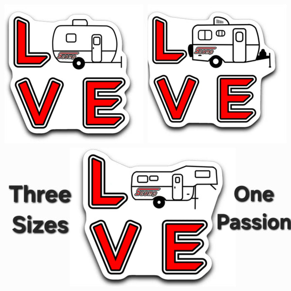 Scamp Love Sticker