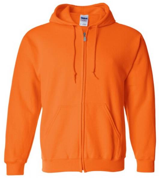 Hunting Geocaches - Gildan Zip up Hoodie