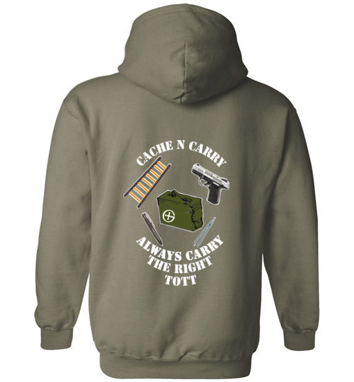 Cache and Carry - Gildan Pullover Hoodie