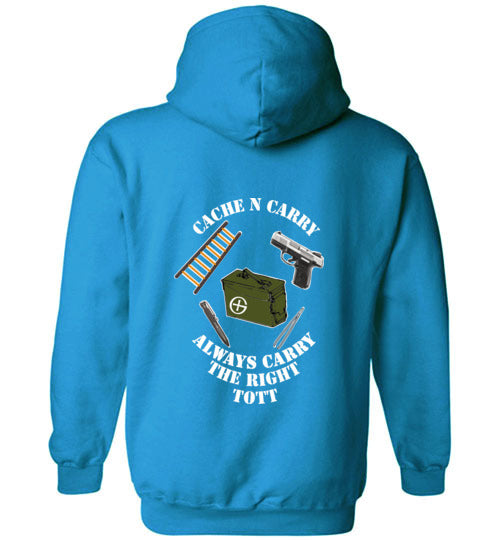 Cache and Carry - Gildan Pullover Hoodie